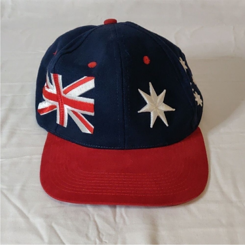 Vintage Australia Baseball Hat Flag